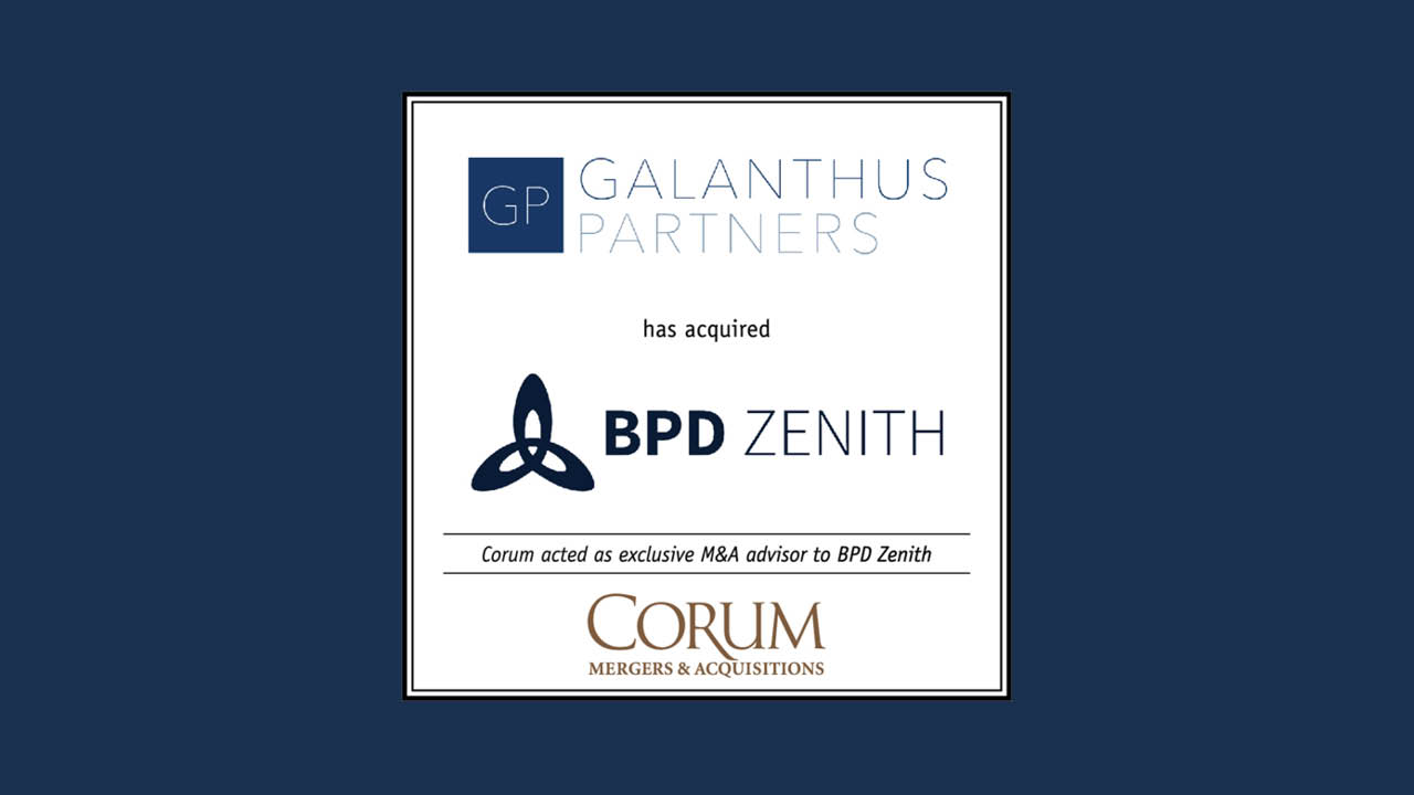 Galanthus Partners Acquires Corum Client BPD Zenith Corum Group